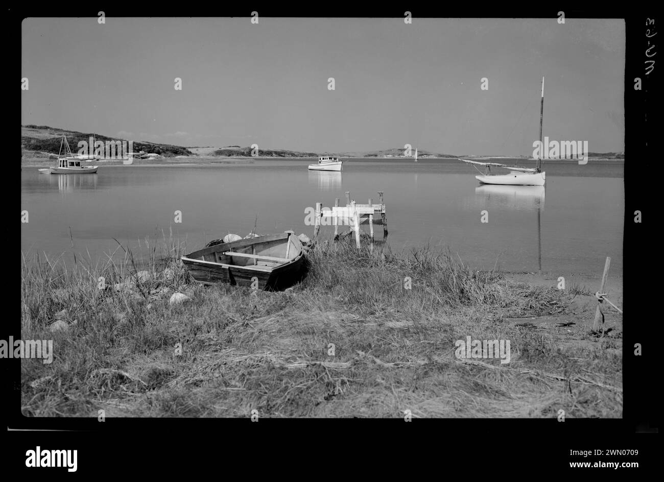 Menemsha Pond in August, Martha's Vineyard. Menemsha Pond in August ...