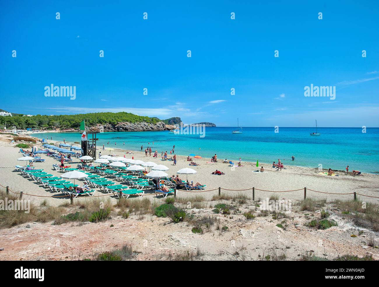 Es cana cala nova beach hi-res stock photography and images - Alamy