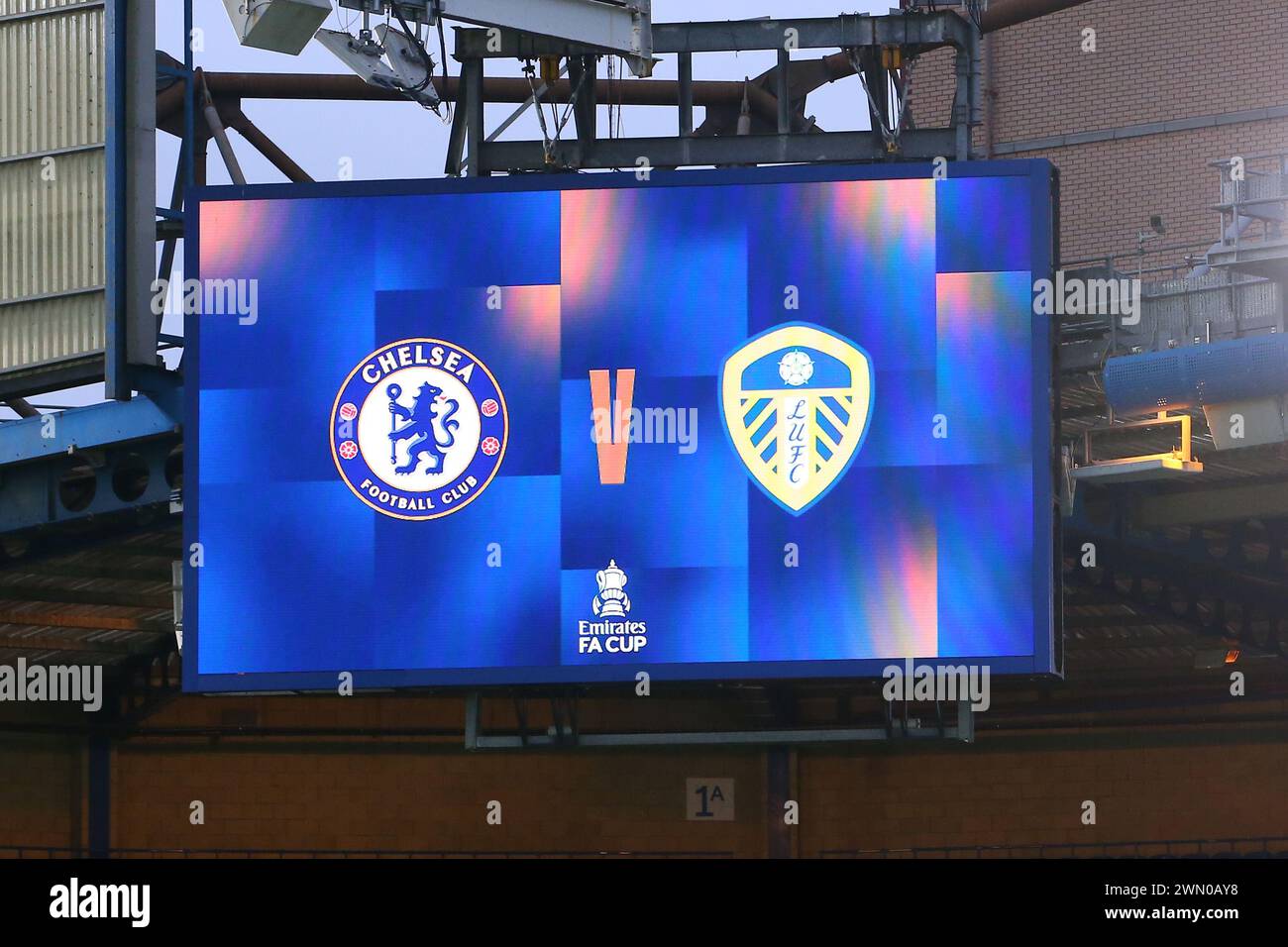 28th February 2024; Stamford Bridge, Chelsea, London, England FA Cup