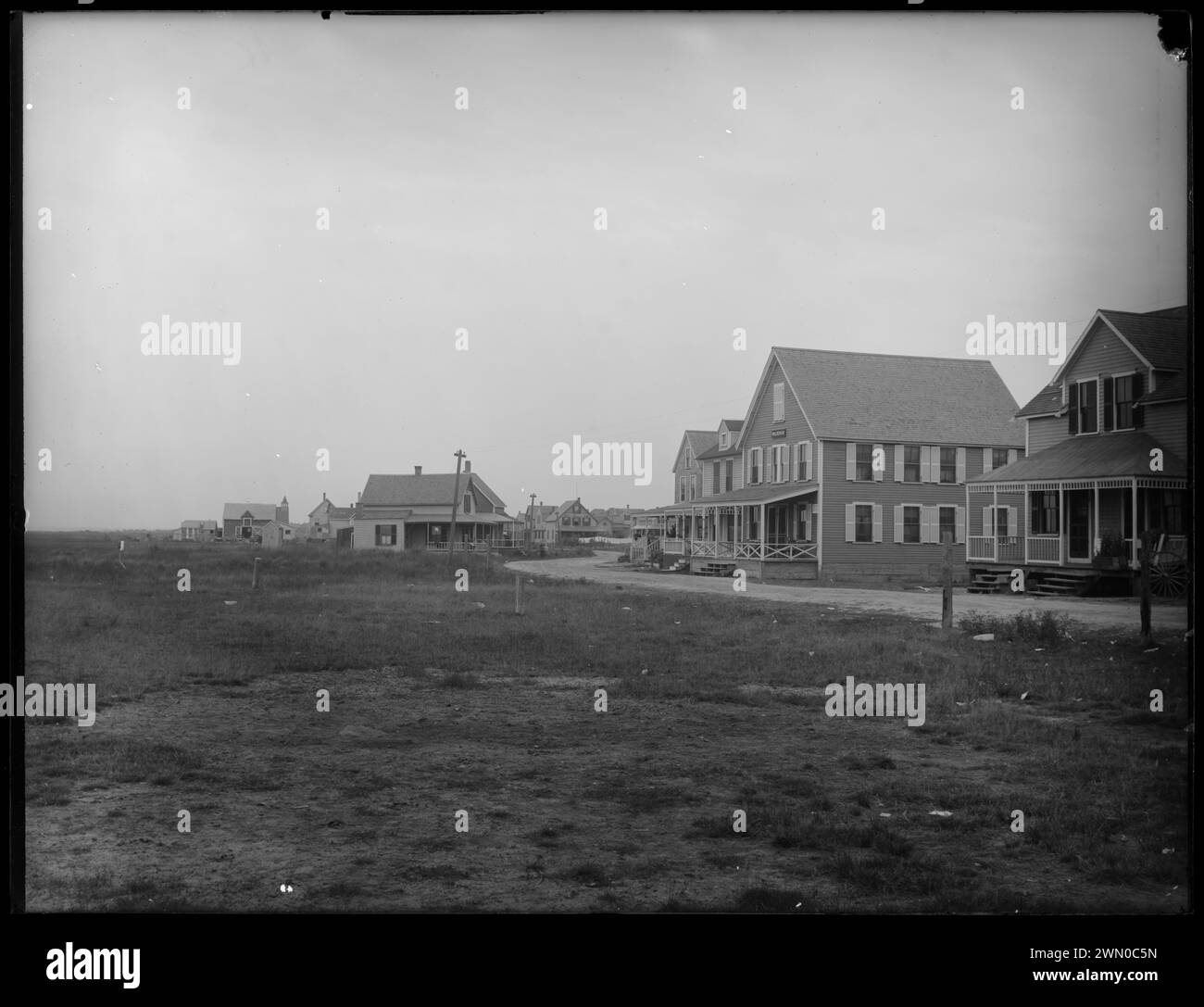 Box houses Black and White Stock Photos & Images - Alamy