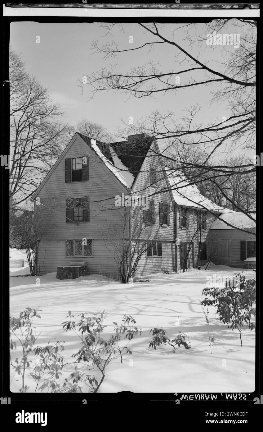 Building (exterior), Wenham. Building (exterior), Wenham Stock Photo