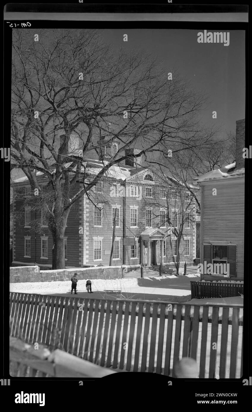 The Jeremiah Lee Mansion, Marblehead. The Jeremiah Lee Mansion