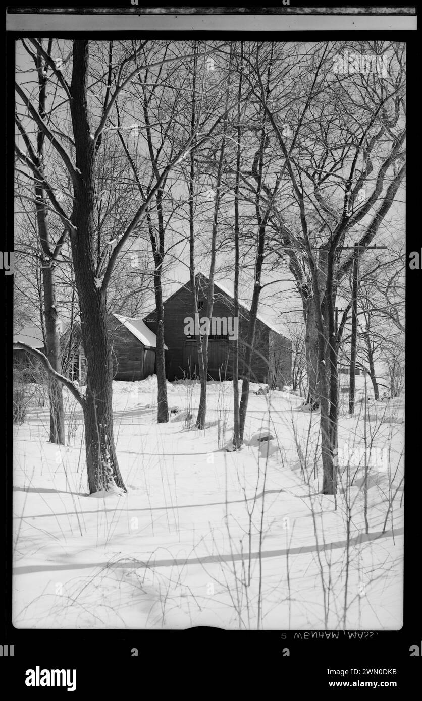 Building (exterior), Wenham. Building (exterior), Wenham Stock Photo