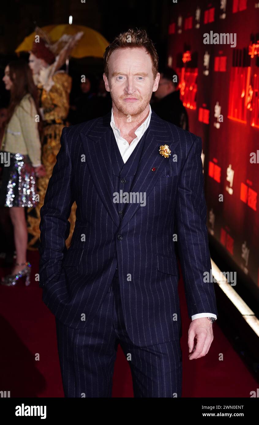 Tony Curran arrives for the UK premiere of Sky Original's Mary and George at Banqueting House in Whitehall, London. Picture date: Wednesday February 28, 2024. Stock Photo