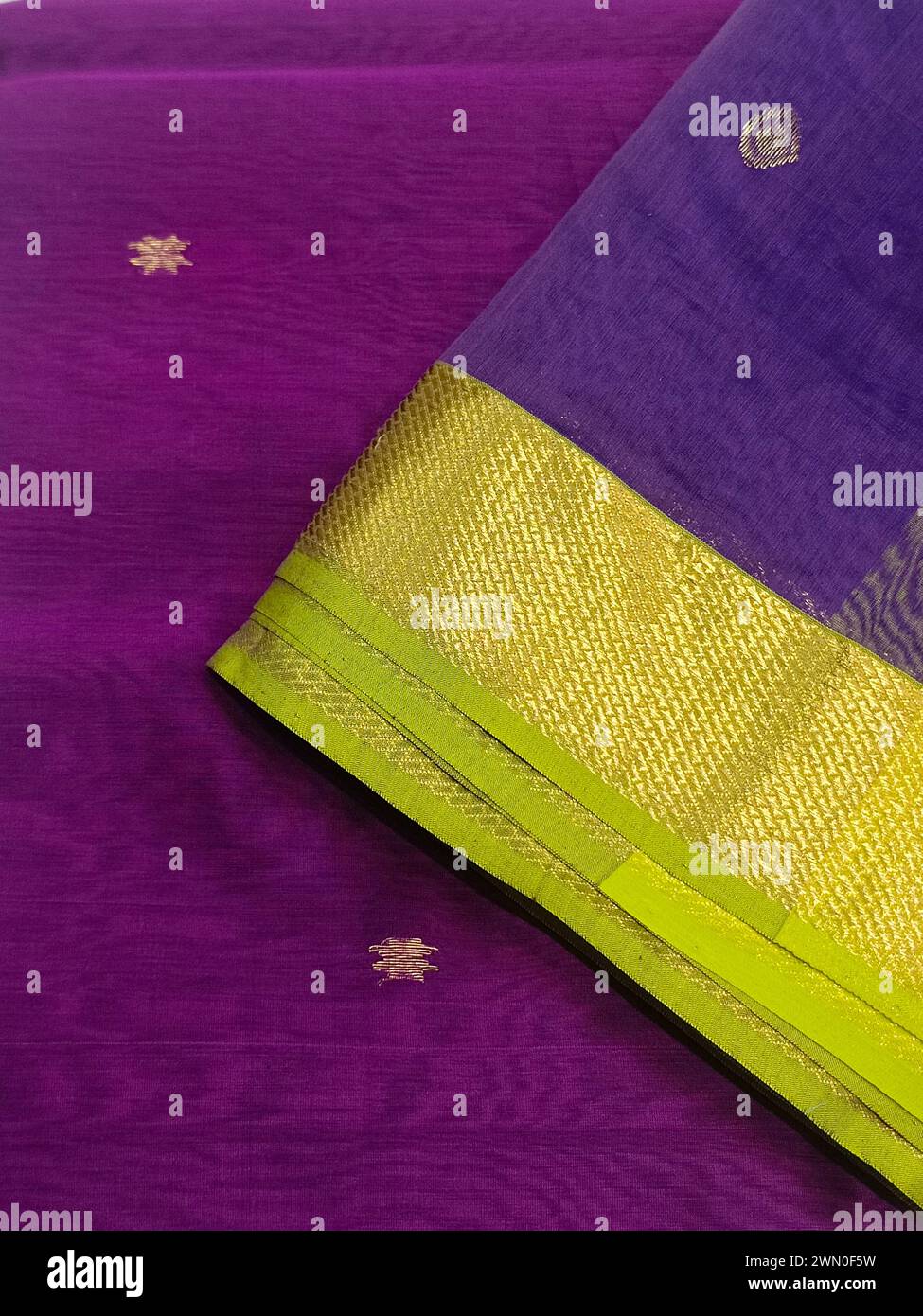 Gold Elaborate Adorned Saree main image 1
