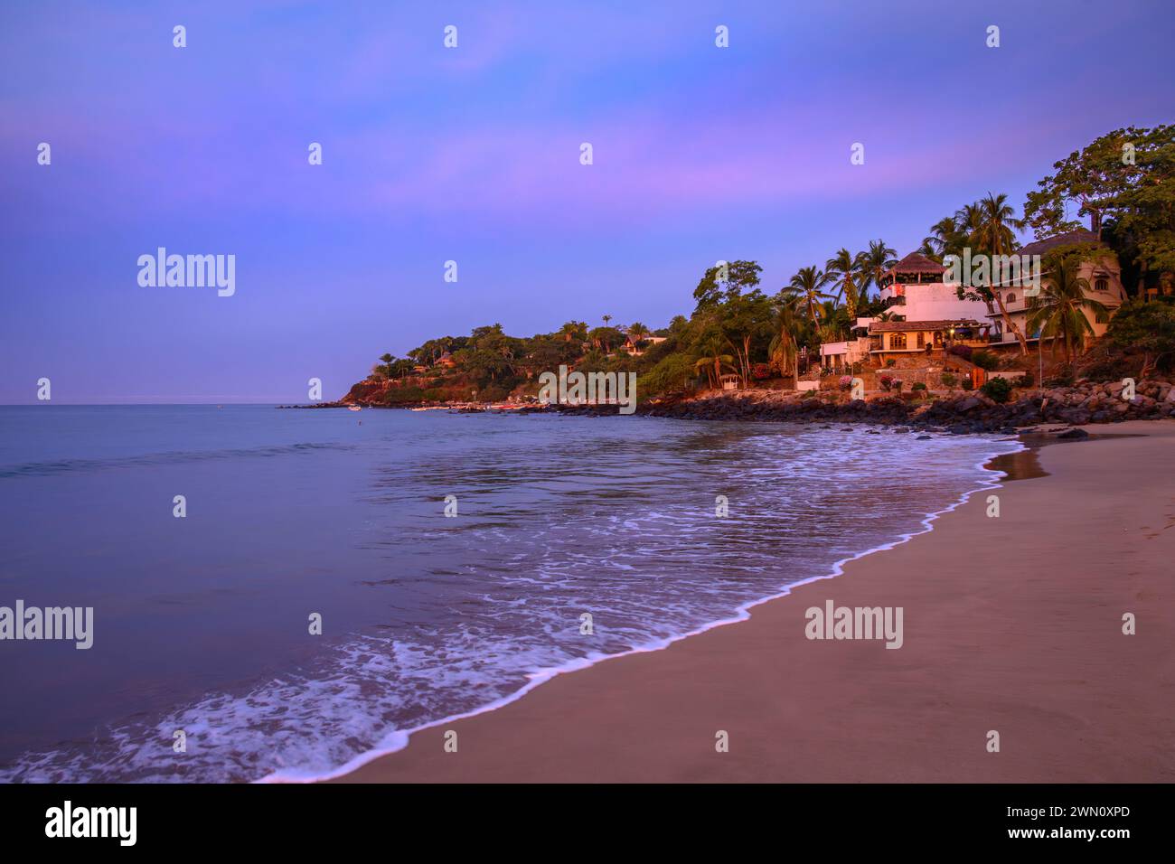 Chacala, Nayarit, Mexico. Stock Photo