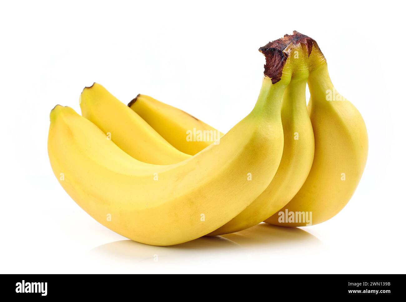 Ripe bananas on market Cut Out Stock Images & Pictures - Alamy