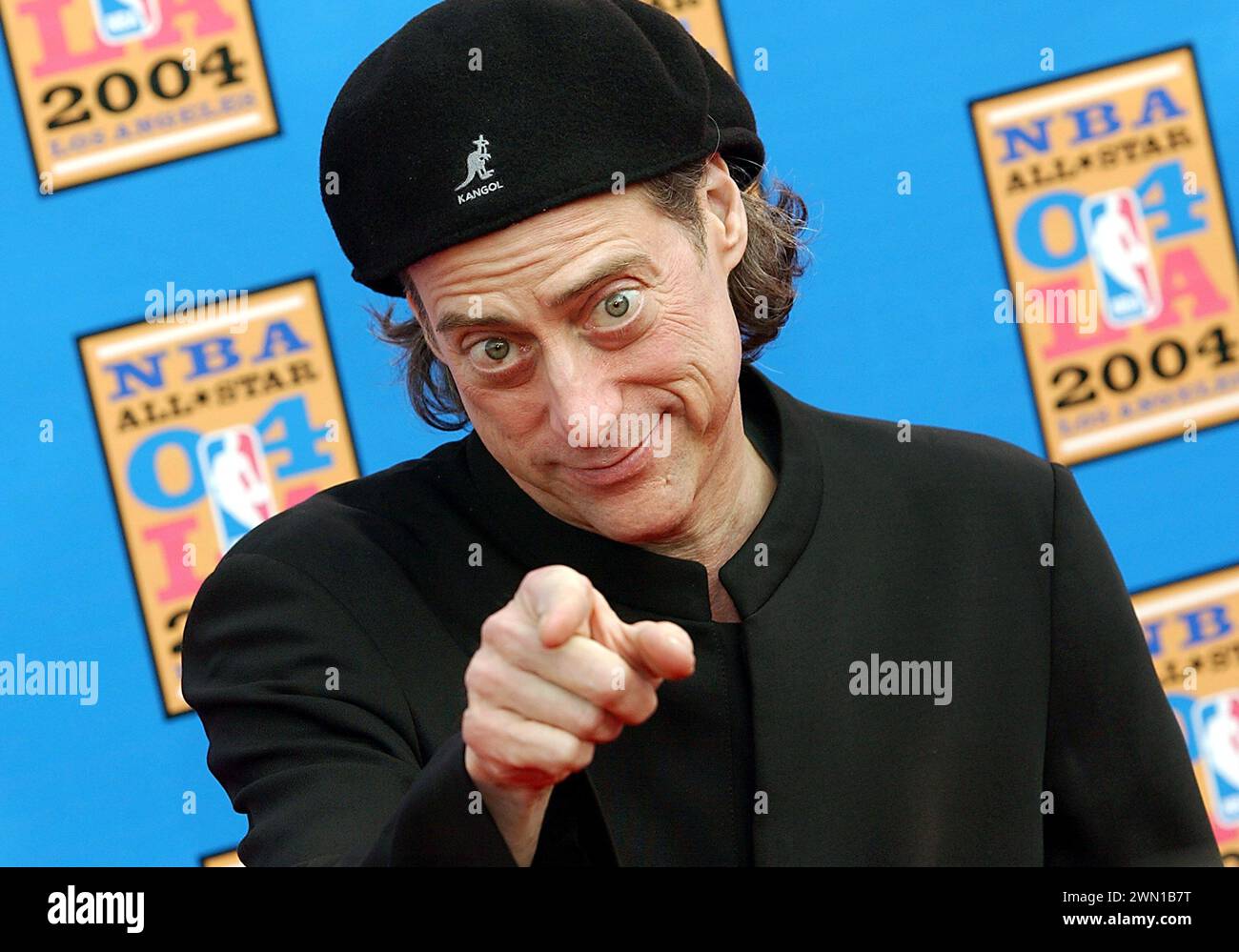 Feb 15, 2004; Los Angeles, CA, USA; RICHARD LEWIS arriving at the 2004 NBA All-Star Game.. (Credit Image: Vaughn Youtz/ZUMAPRESS.com) EDITORIAL USAGE ONLY! Not for Commercial USAGE! Stock Photo
