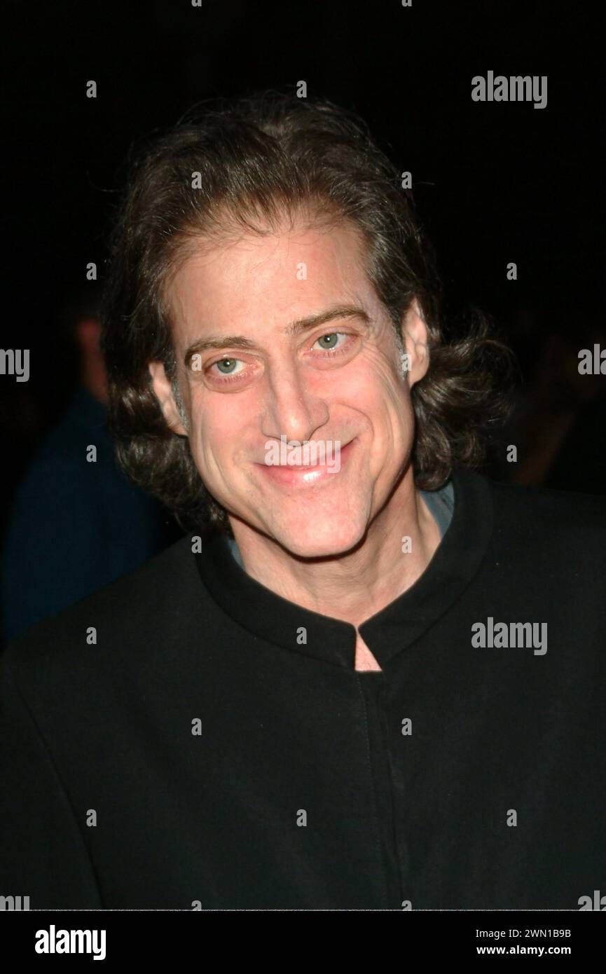 Sep 23, 2004 - Hollywood, California, USA - Richard Lewis at the premiere of 'Gold Diggers'. EDITORIAL USAGE ONLY! Not for Commercial USAGE! Stock Photo