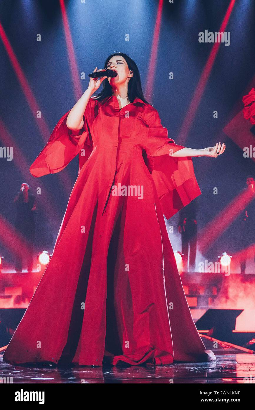 The Singer Laura Pausini Performs During The Concert At The Festival At the-singer-laura-pausini-performs-during-the-concert-at-the-festival-at