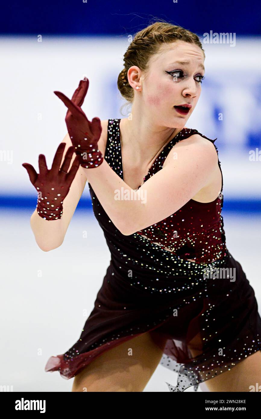 Sarina JOOS (ITA), during Junior Women Short Program, at the ISU World