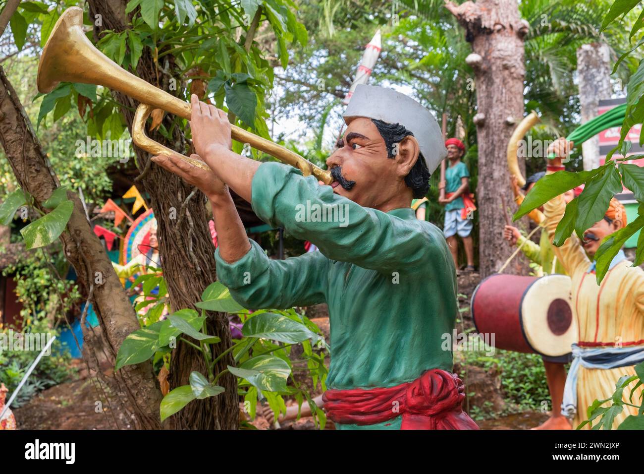 Ancestral Goa. Big Foot. Outdoor cultural museum. Loutolim Salcete Goa ...