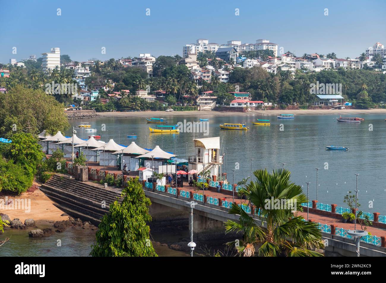 Dona Paula Goa India Stock Photo