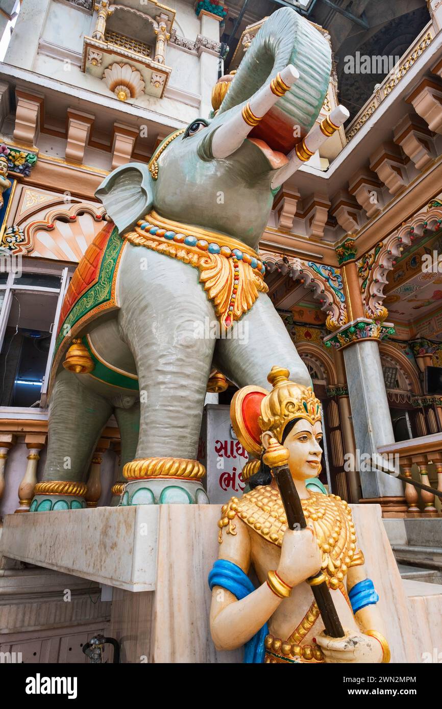 Jain Temple Malabar Hill Bombay Mumbai India Stock Photo