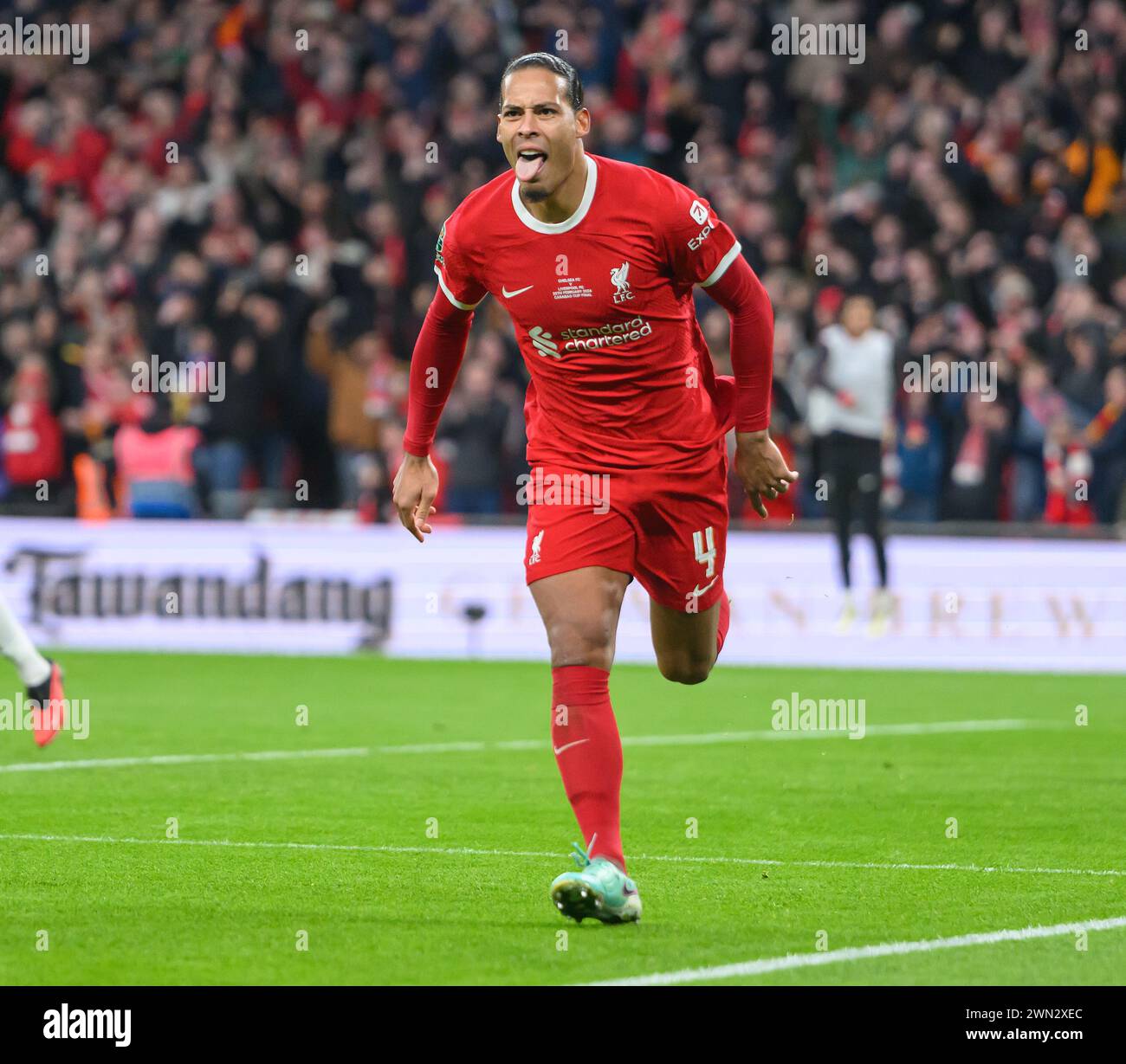 25 Feb 2024 Chelsea v Liverpool Carabao Cup Final Wembley Stadium