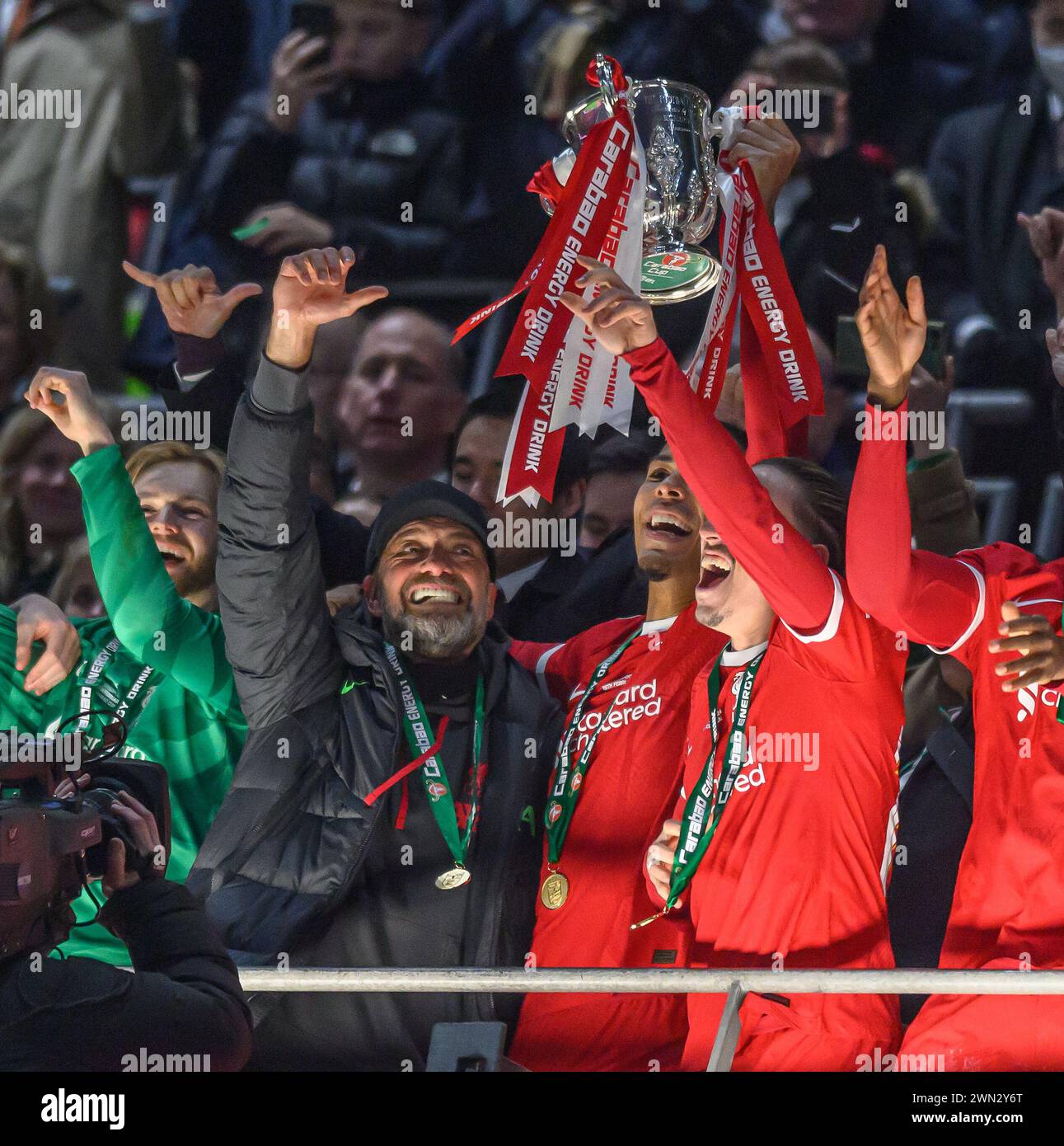 25 Feb 2025 Chelsea v Liverpool Carabao Cup Final Wembley Stadium