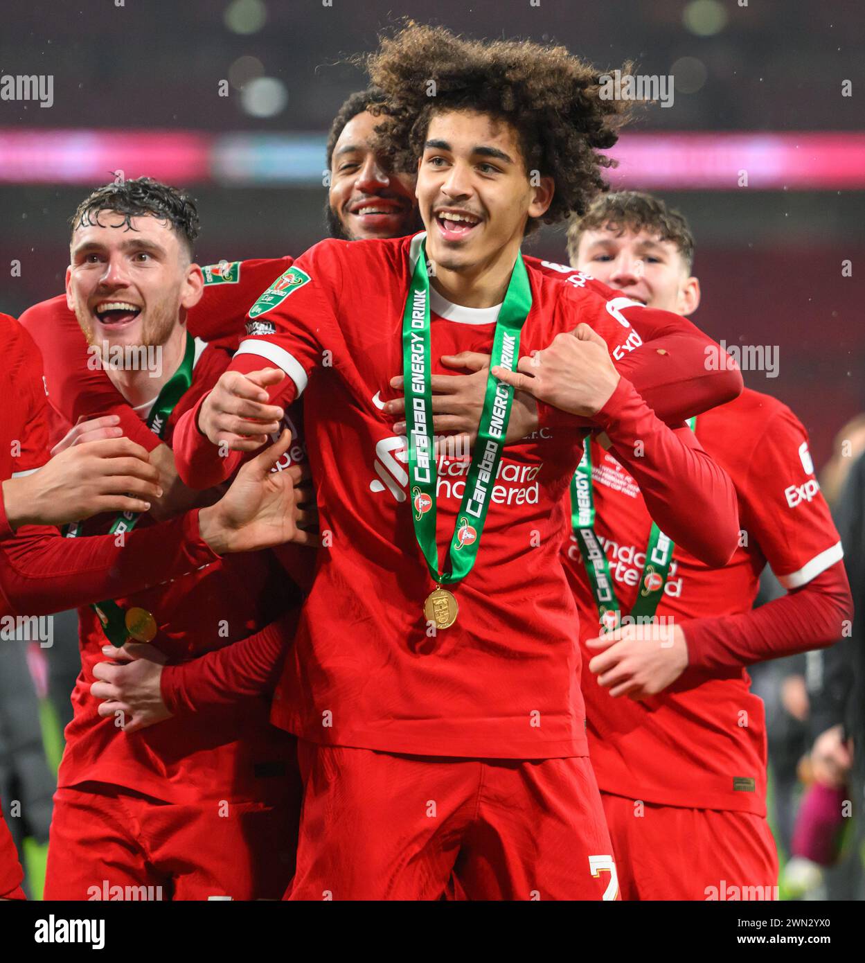 25 Feb 2024 Chelsea v Liverpool Carabao Cup Final Wembley Stadium