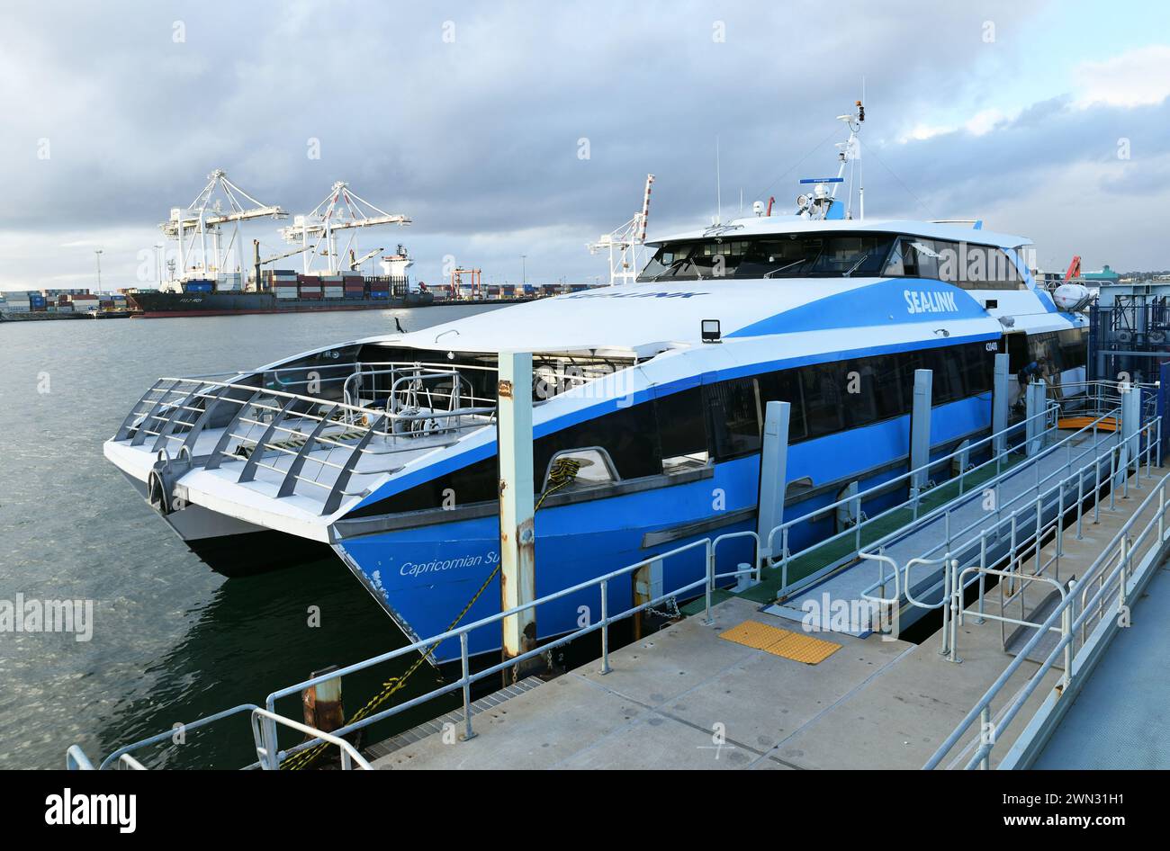 Fremantle to Rottnest ferry, Western Australia Stock Photo Alamy