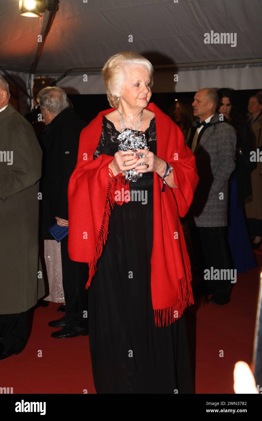 Vivien Catterall beim 16. SemperOpernball 2024 in der Semper Oper