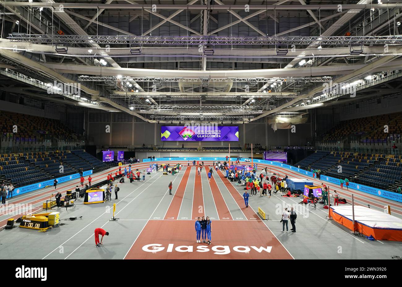 A general view from inside the Emirates Areana ahead of the World