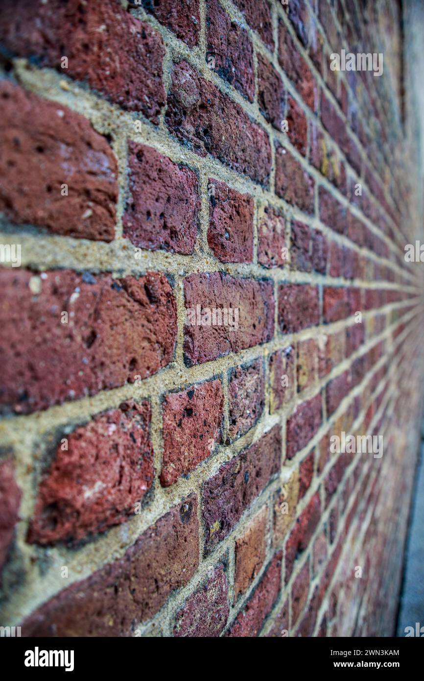 Perspective old brick wall hi-res stock photography and images - Alamy
