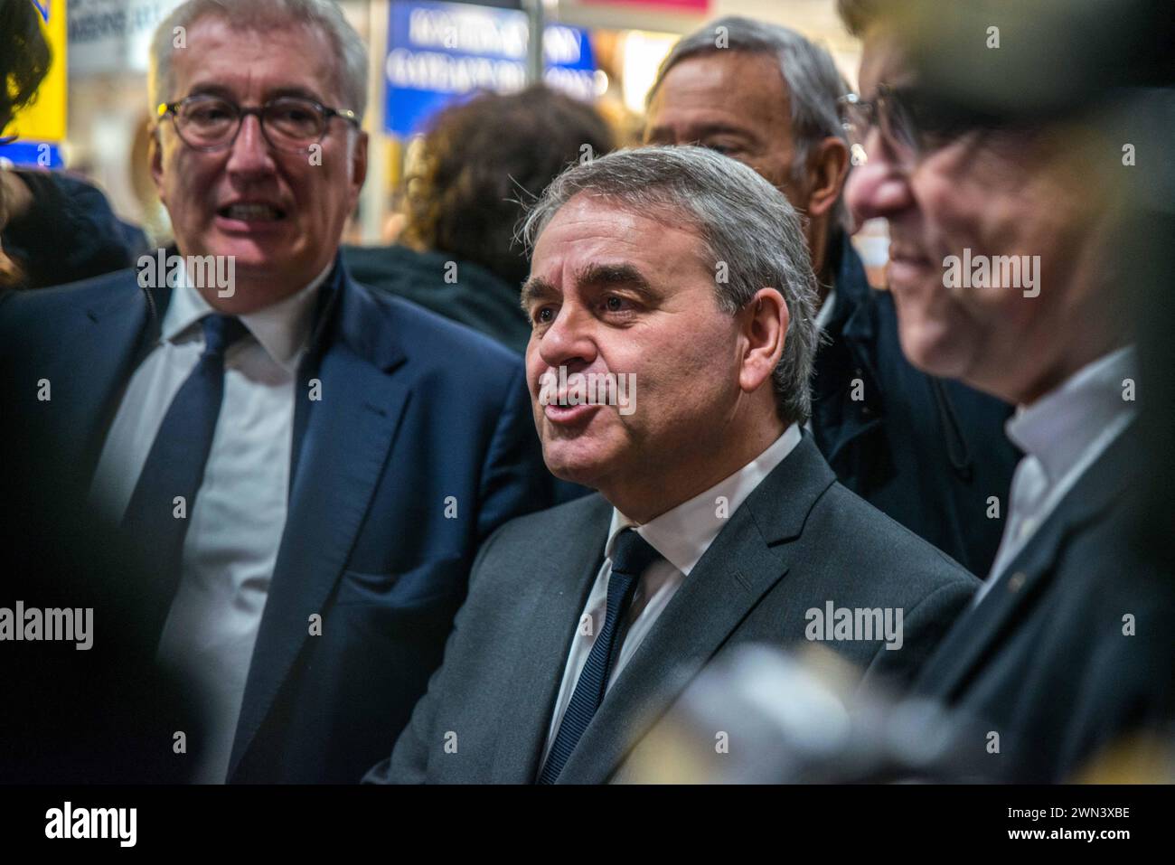 President of HautsdeFrance region, Xavier Bertrand spotted at SIA