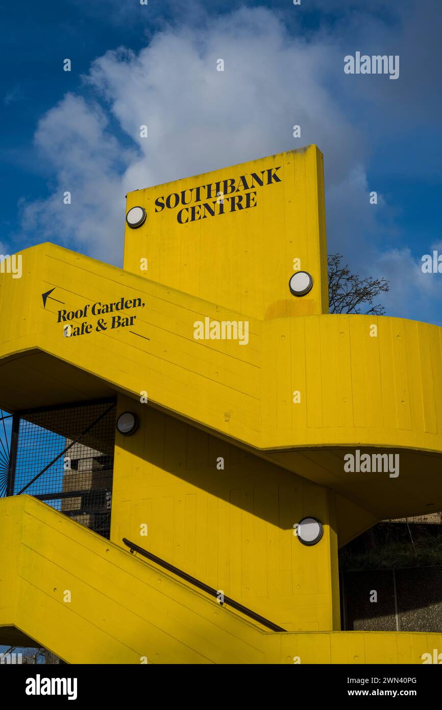 Queen Elizabeth Hall, Southbank Centre, South Bank, London, England, UK, GB. Stock Photo