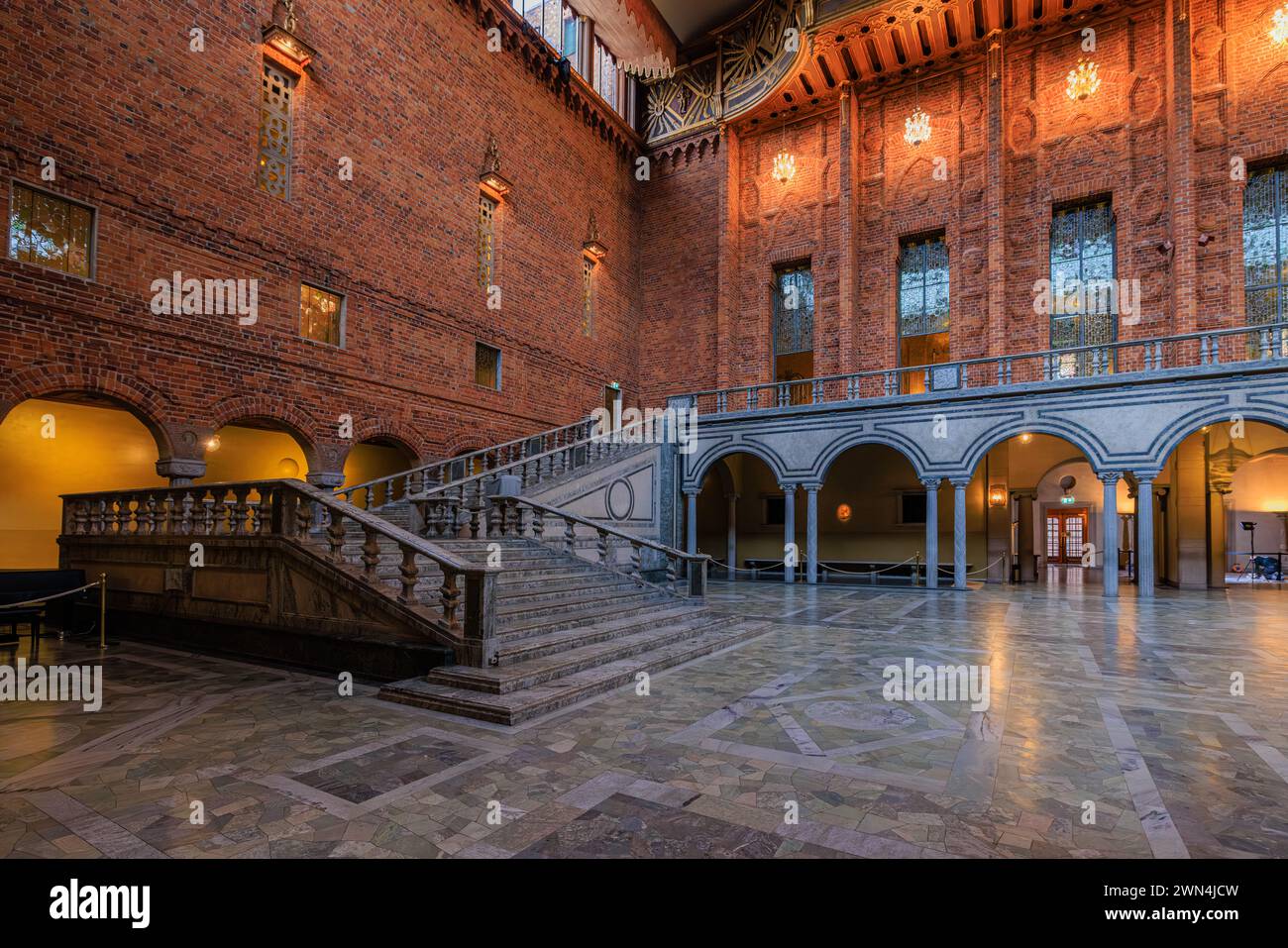 Stockholm city hall blue hall hires stock photography and images Alamy
