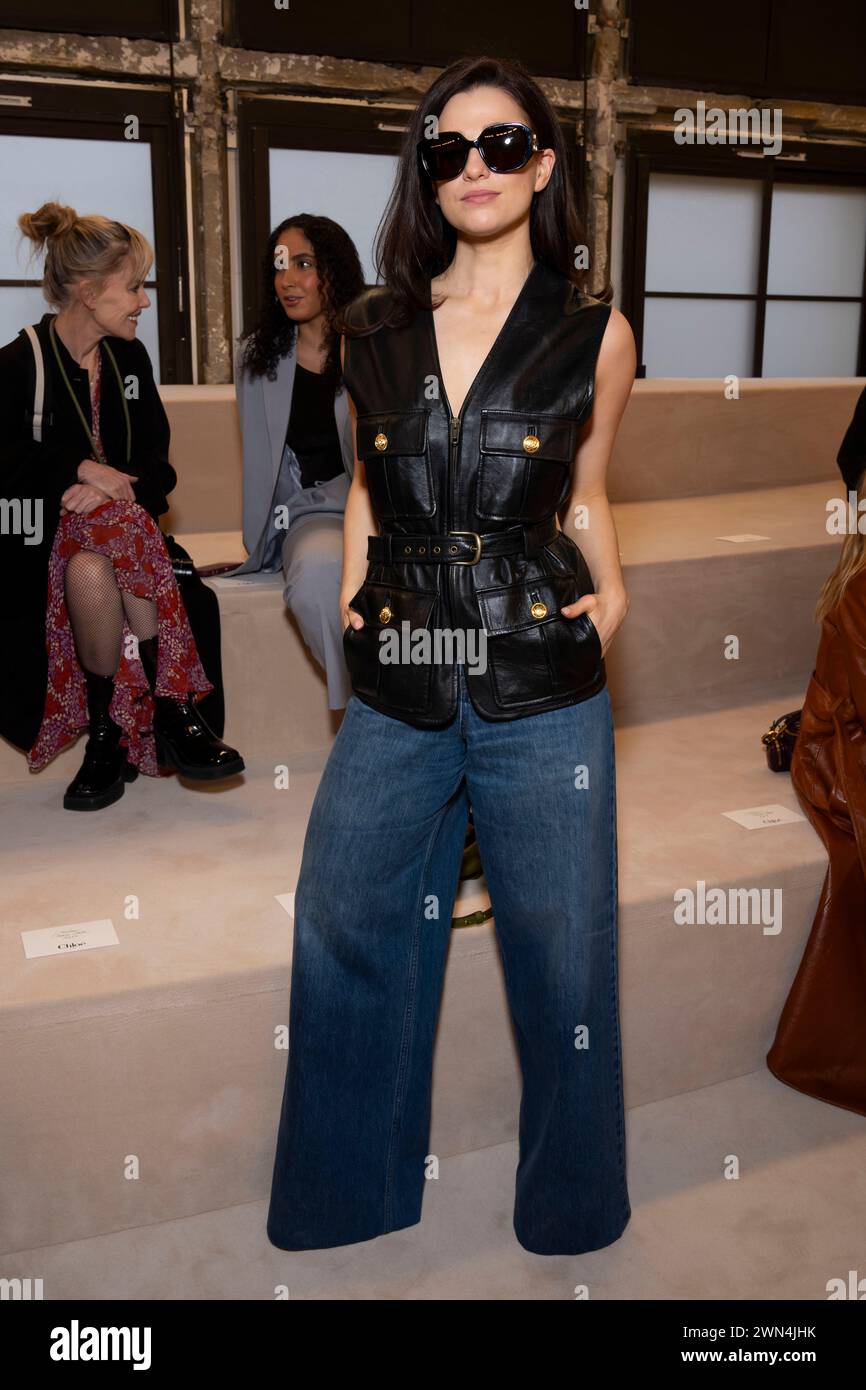 Marisa Abela attends the Chloe Fall/Winter 20242025 readytowear