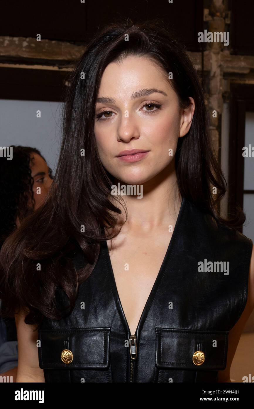 Marisa Abela attends the Chloe Fall/Winter 20242025 readytowear