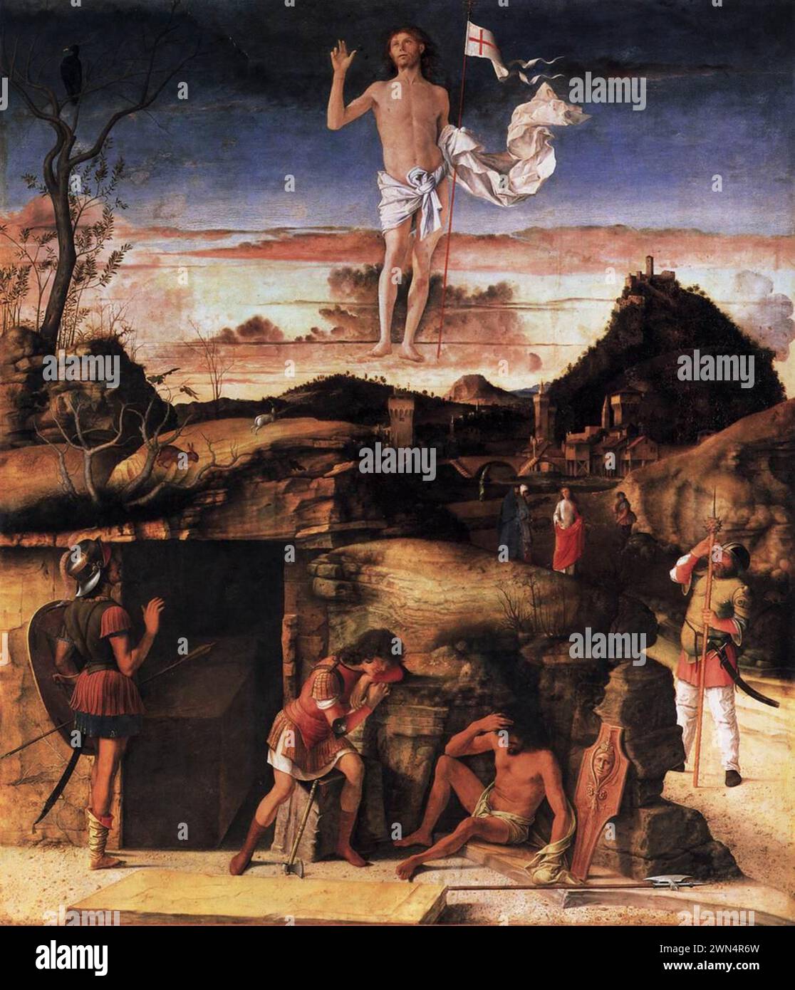 Giovanni Bellini (c.1430-1516) - The Resurrection of Christ Stock Photo ...