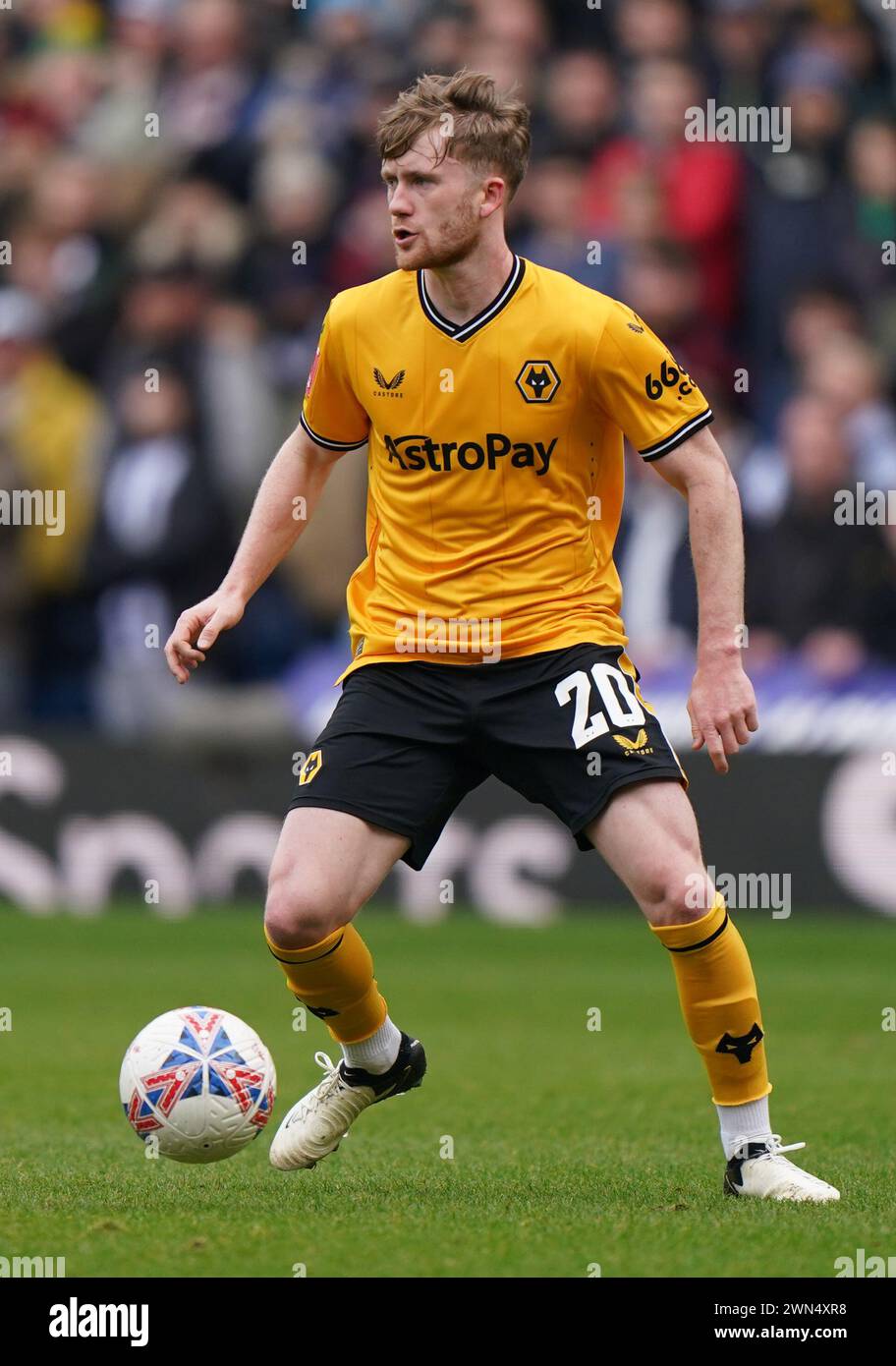 File photo dated 28012024 of Wolverhampton Wanderers' Tommy Doyle