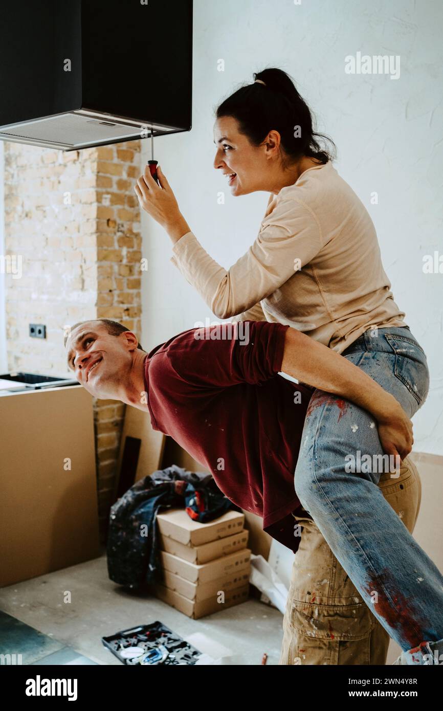 Woman man teamwork together hi-res stock photography and images - Alamy