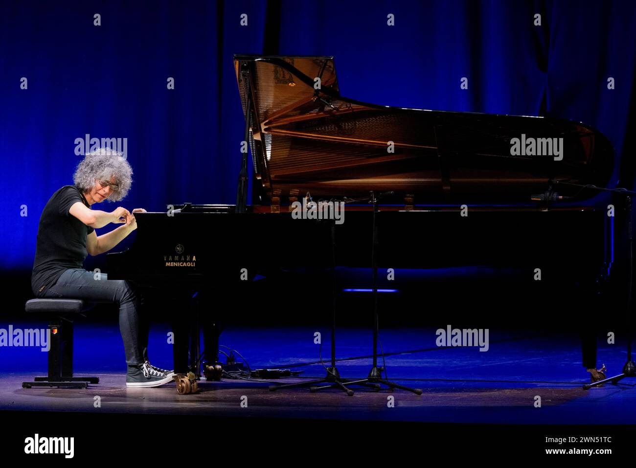 Italy 27 February 2024 Giovanni Allevi - piano solo tour 2024 - live at ...