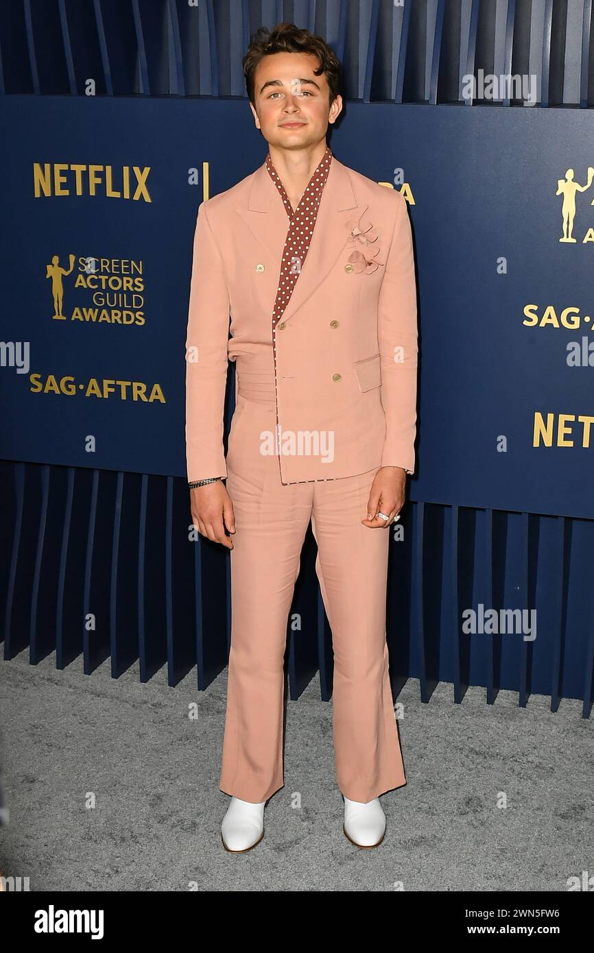 Ben Ahlers attends the 30th Annual Screen Actors Guild Awards at Shrine