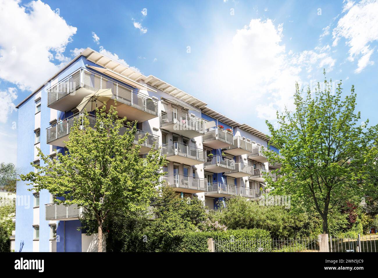 One-bedroom apartment in Green View Apartments complex - Green Building Apartment Complex