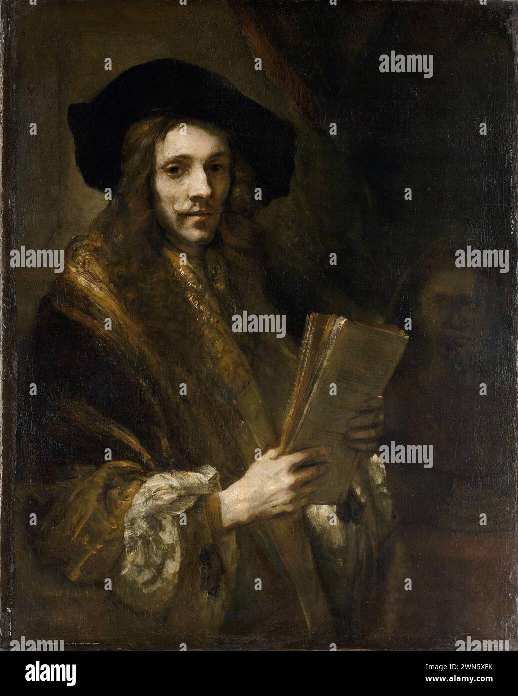 Rembrandt portrait of a man hi-res stock photography and images - Alamy
