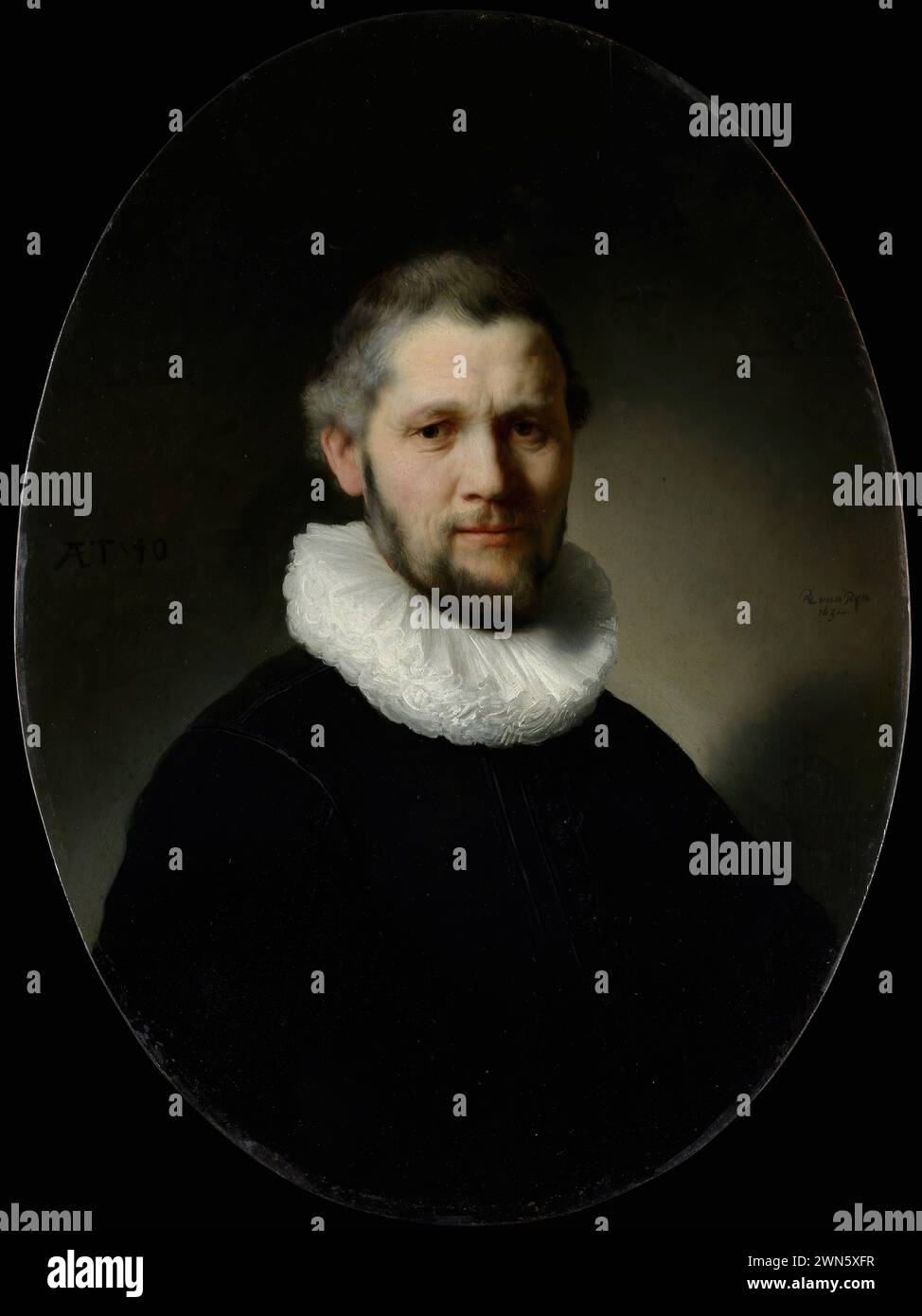 Rembrandt portrait of a man hi-res stock photography and images - Alamy