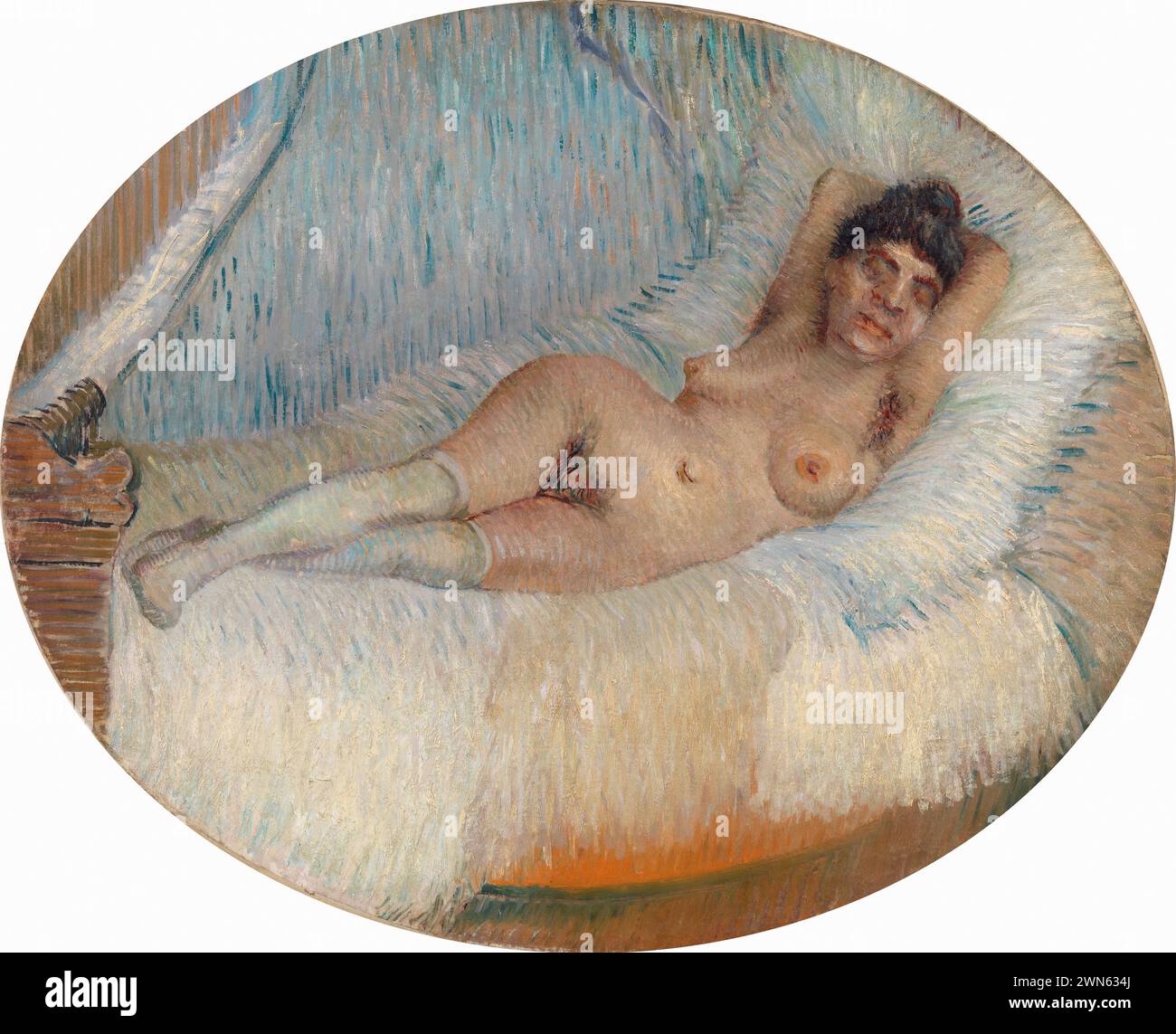 Femme nue lit hi-res stock photography and images - Alamy