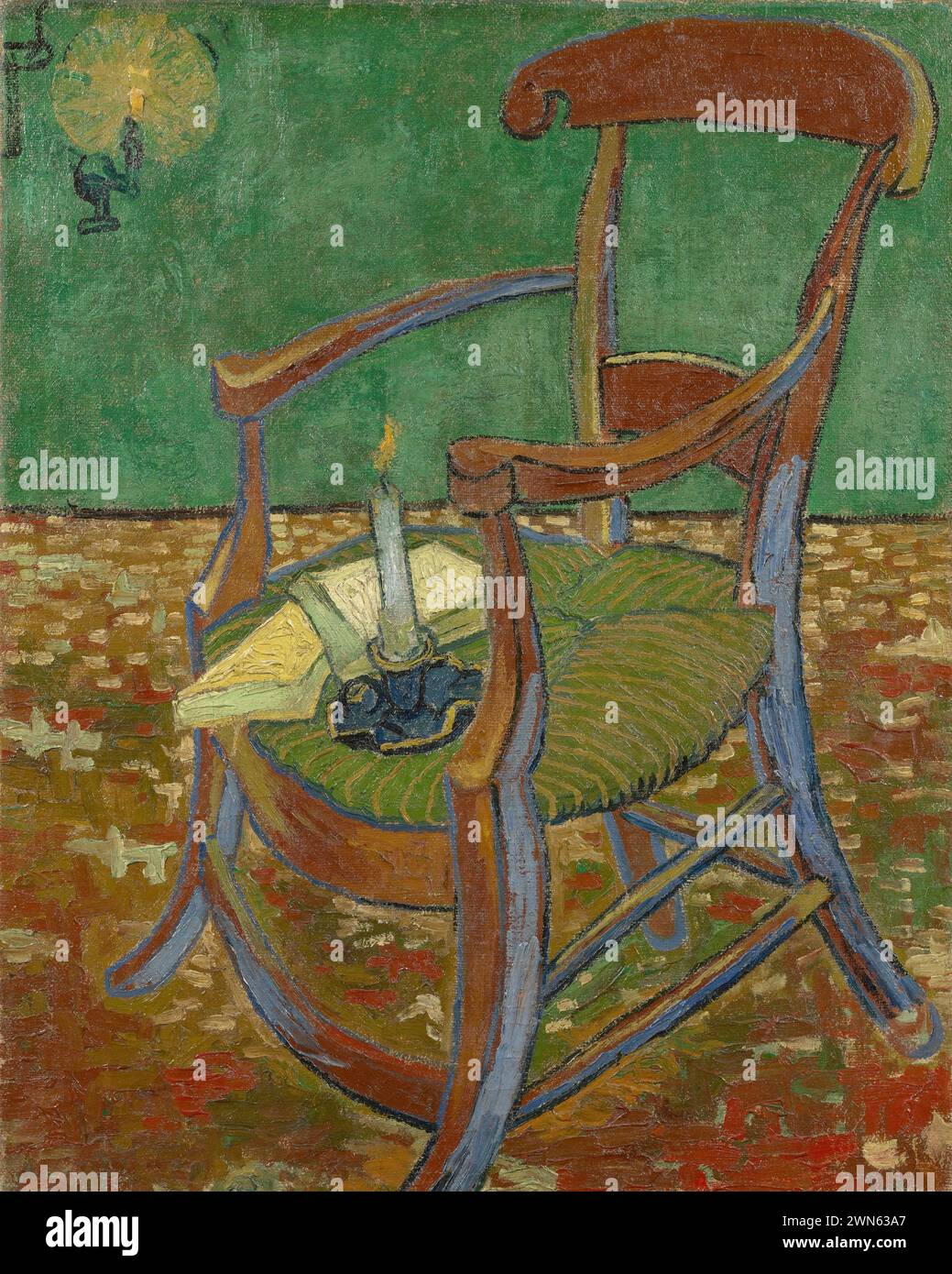 Van Gogh Vincent - Gauguin's Chair (1888 Stock Photo - Alamy