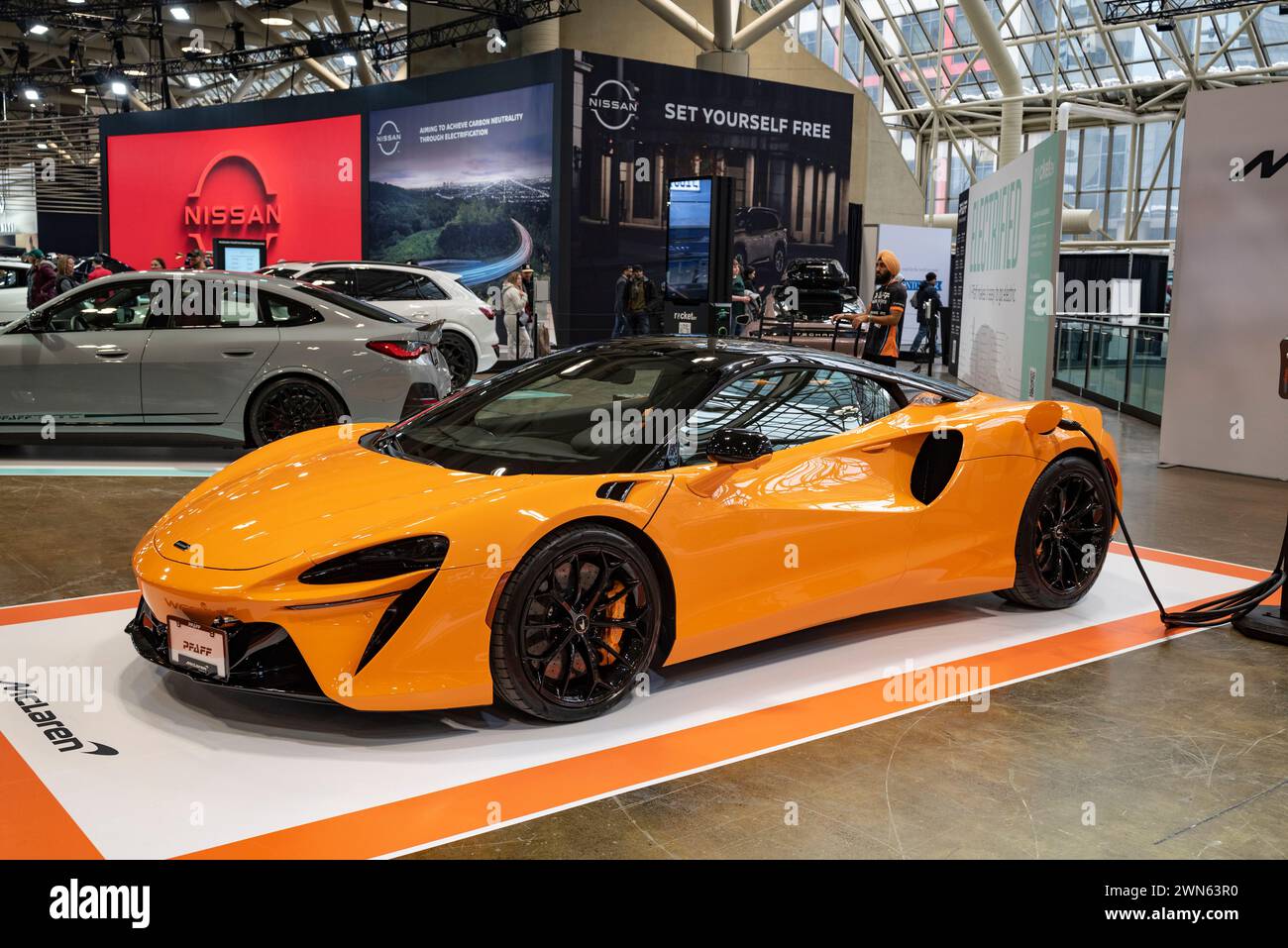 The McLaren electric car combines the brand's signature performance