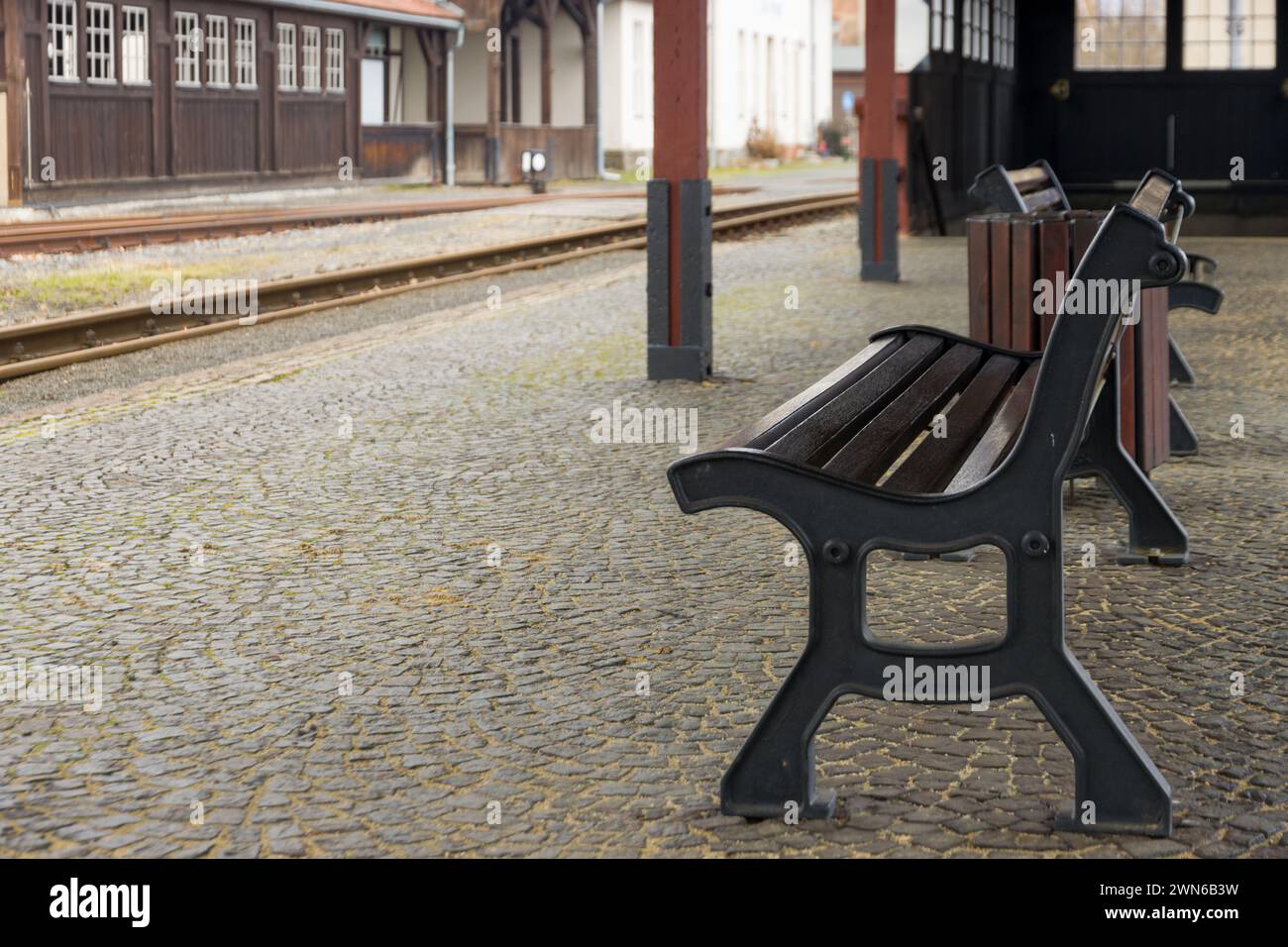 Zittau Train Station Stock Photo