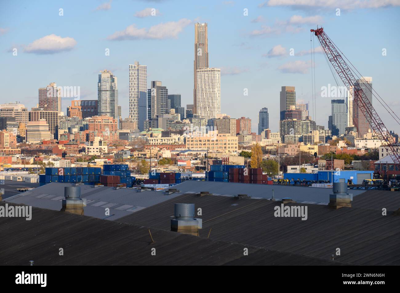 Cruise ship leaving brooklyn cruise terminal hi res stock photography