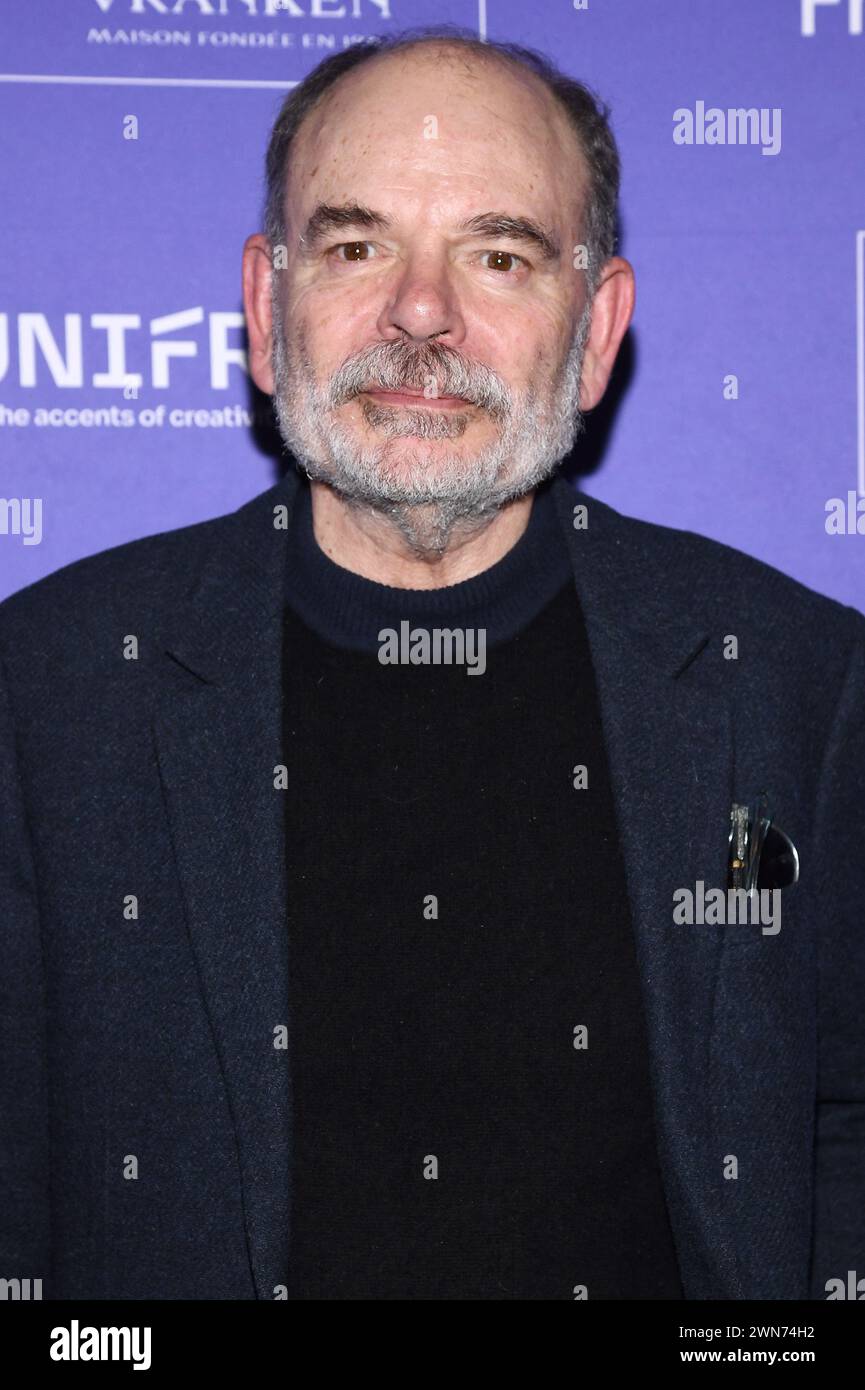 New York, USA. 29th Feb, 2024. French actor Jean Pierre Darroussin attends the 29th Rendez-Vous With French Cinema Showcase Opening Night at the Walter Reade Theater, New York, NY, February 29, 2024. (Photo by Anthony Behar/Sipa USA) Credit: Sipa USA/Alamy Live News Stock Photo