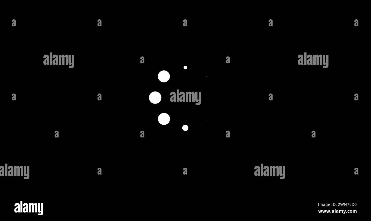 Image of data loading ring on black background Stock Photo - Alamy