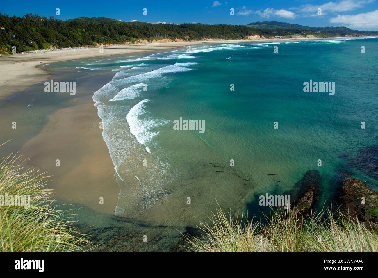 Beverly Beach view, Devils Punchbowl State Park, Otter Crest, Oregon