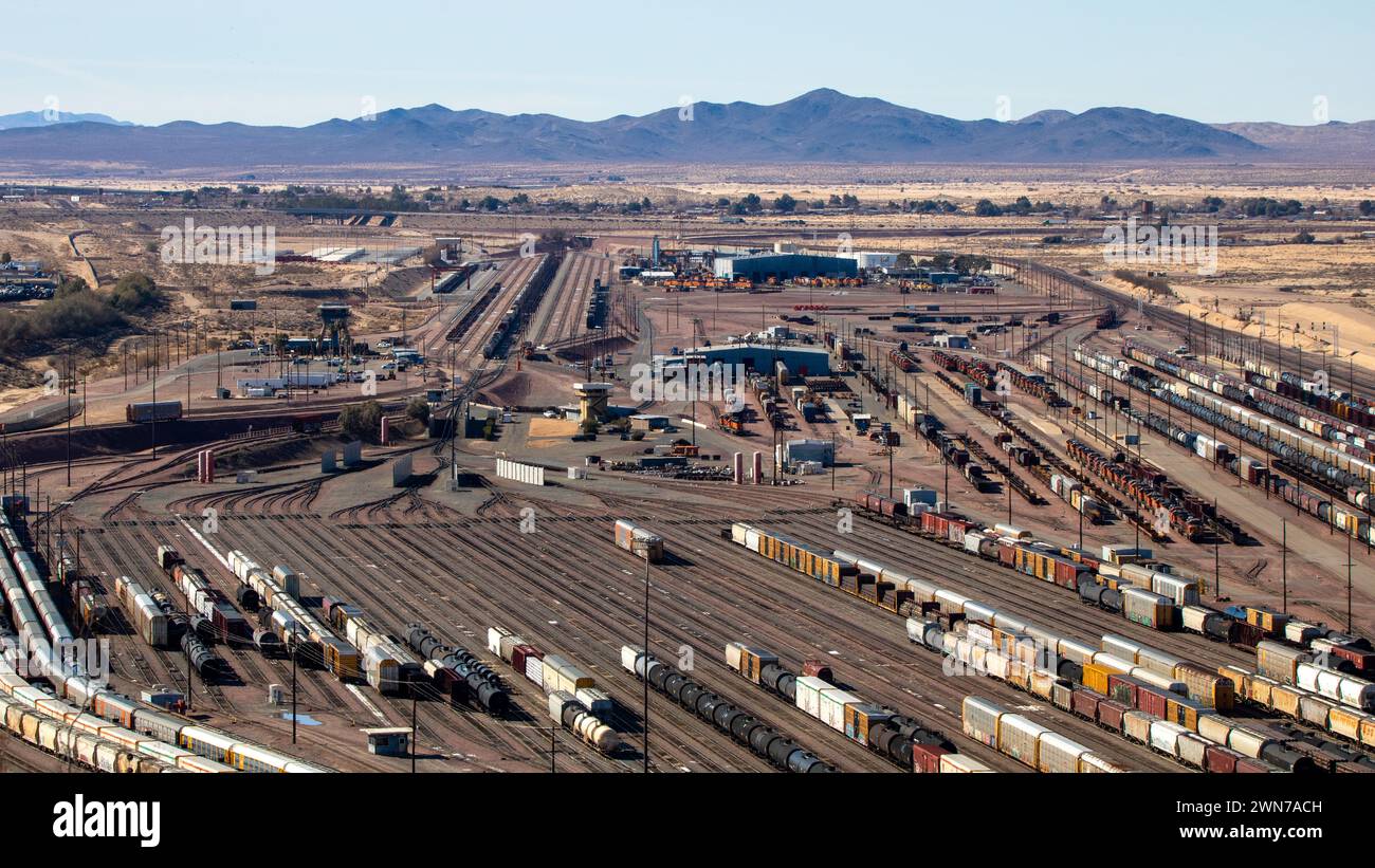 Railfanning in Cajon and Barstow, California, 2023 Stock Photo Alamy