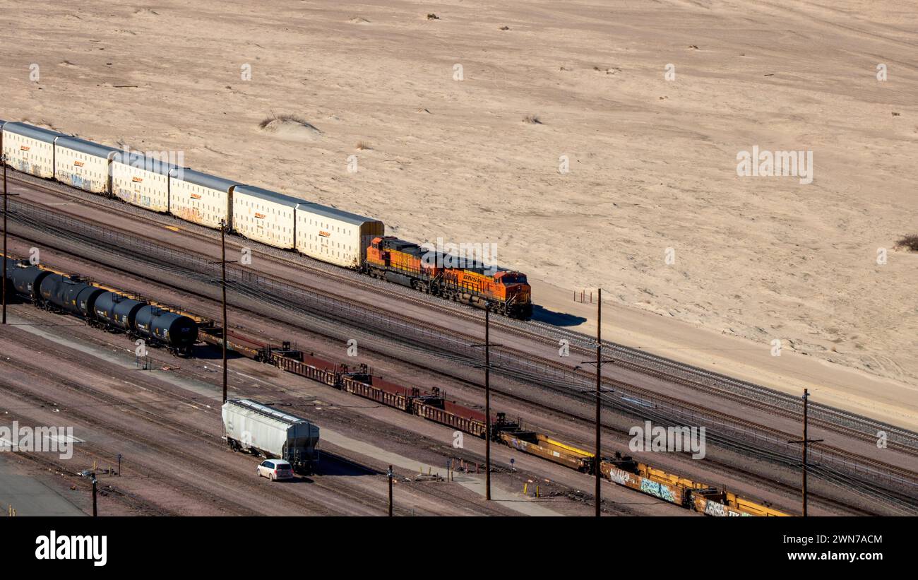 Railfanning in Cajon and Barstow, California, 2023 Stock Photo Alamy