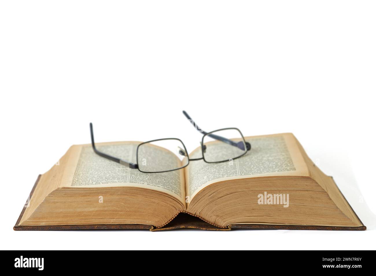 Empty spectacles knowledge Cut Out Stock Images & Pictures - Alamy