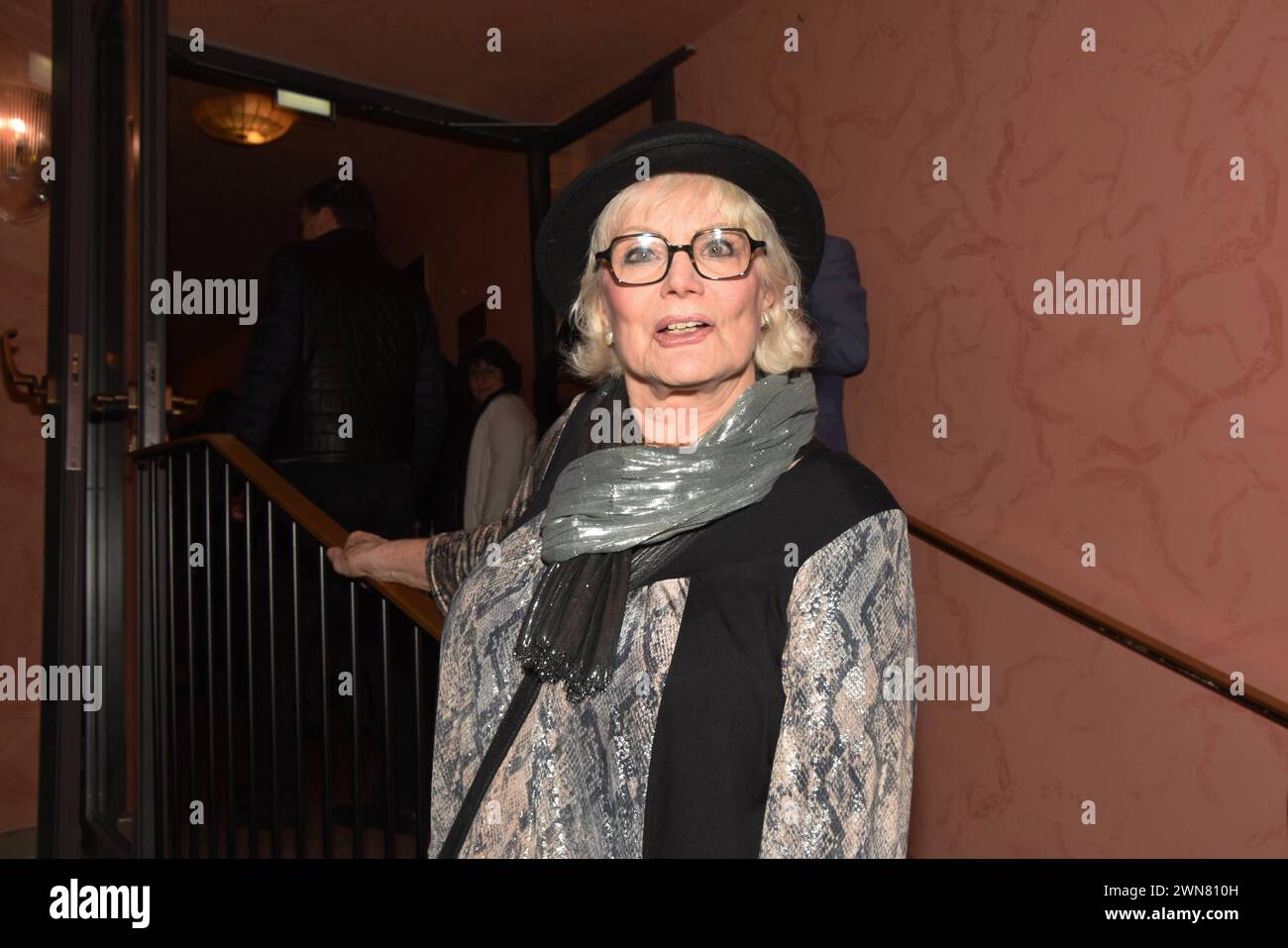 Christiane Ruecker Schauspielerin Muenchen 29.02.2024 Theater Kleine ...